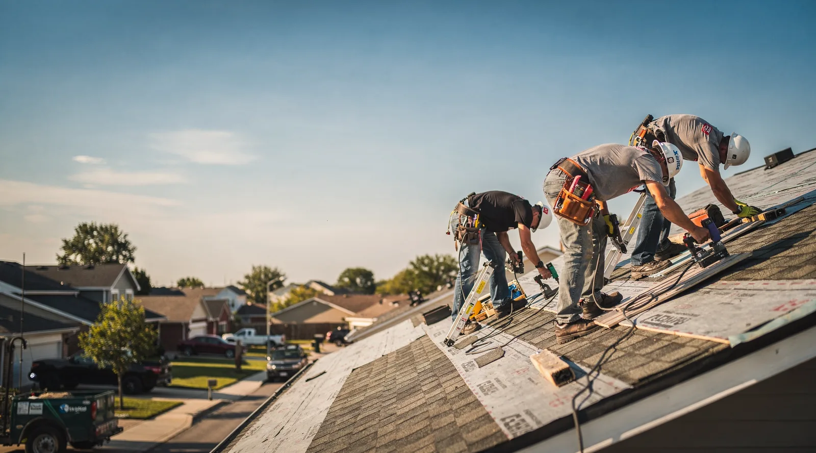 Roof Tarp Installation in Greenville, PA